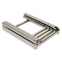 Scaletta inox a scomparsa 3 gradini